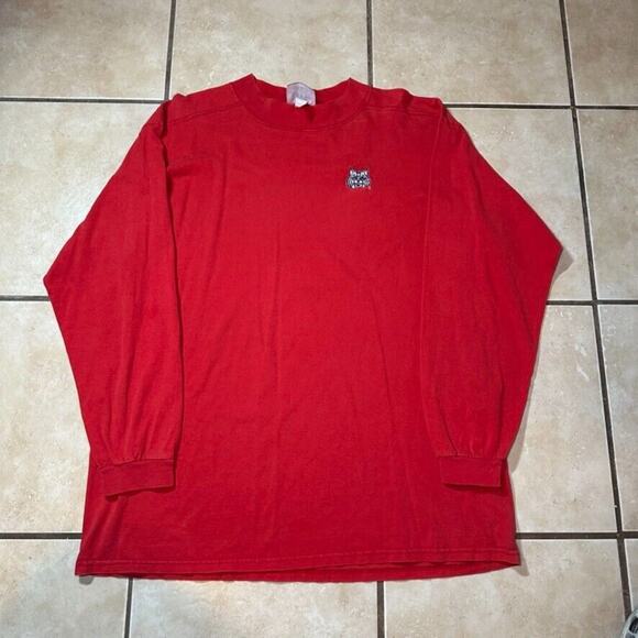 Vintage 90s University of Arizona Wildcats CSA Red Long Sleeve T-Shirt Mens XL - Picture 1 of 8